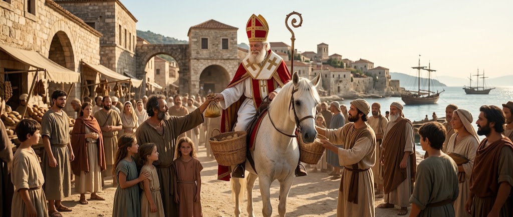 La véritable histoire de saint-Nicolas et des cadeaux